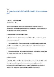 ACC 345 Module 3-2 Homework (solutions)