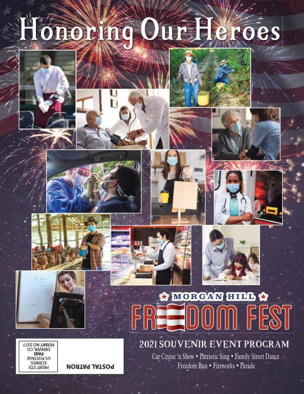 Freedom Fest 2021 Morgan Hill Freedom Fest July 2021