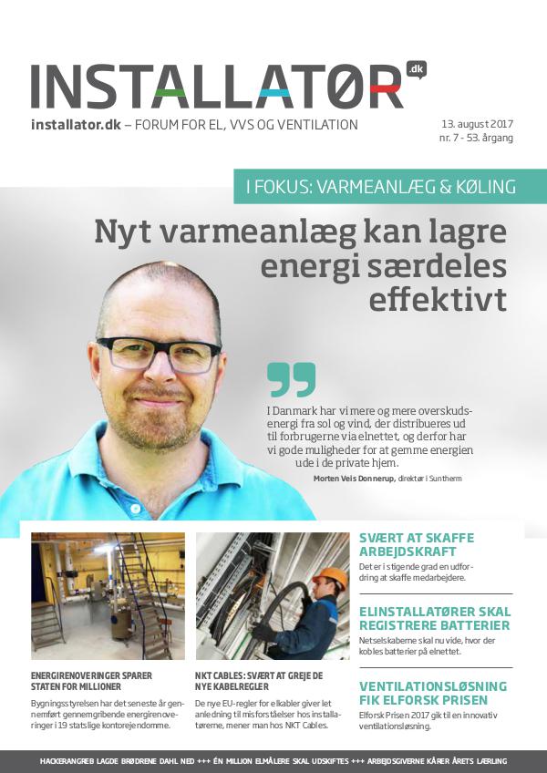 Installatør Installatør 07.2017