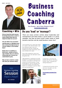 Business Coaching Canberra July 2013