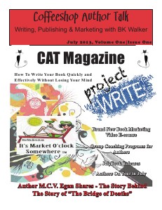 Coffeeshop Author Talk Magazine Volume One | Issue One, July 2013