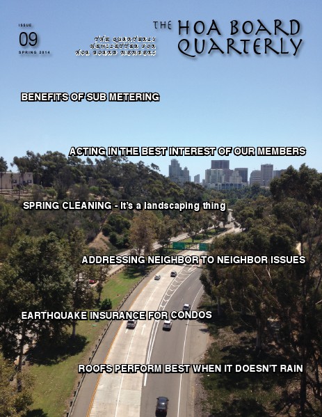 The HOA Board Quarterly Spring 2014 Issue #9