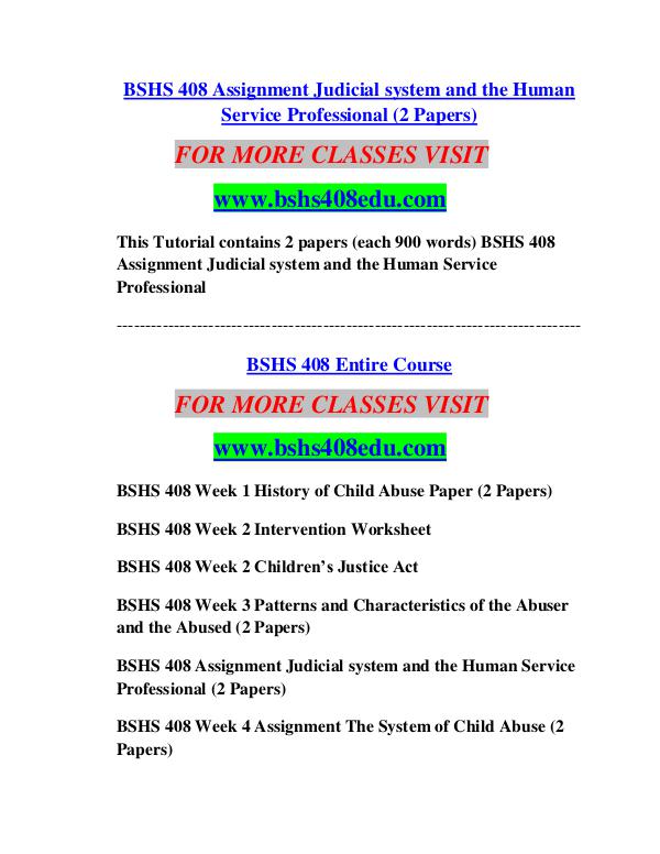 BSHS 408 EDU Career Begins/bshs408edu.com BSHS 408 EDU Career Begins/bshs408edu.com