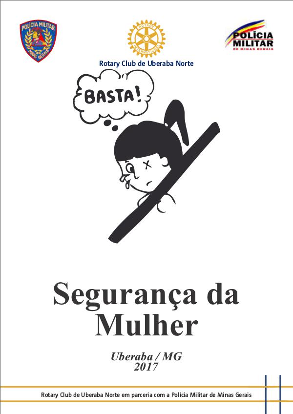 Cartilha SEGURANÇA DA MULHER