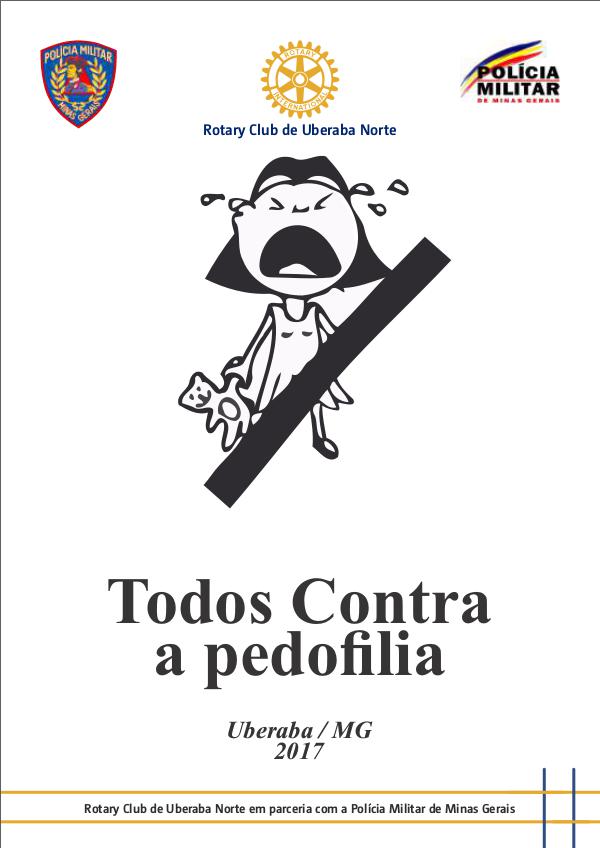 Cartilha TODOS CONTRA A PEDOFILIA