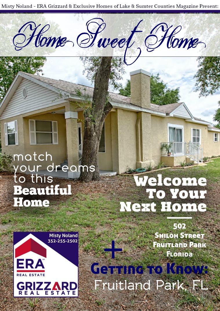 Home Sweet Home: 502 Shiloh St. Fruitland Park, FL