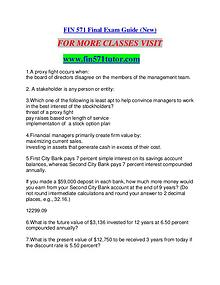 FIN 571 TUTOR Future Starts Here/fin571tutor.com