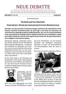 Modern Times: Vom ersten Feuer bis zum hochgetunten Homunculus