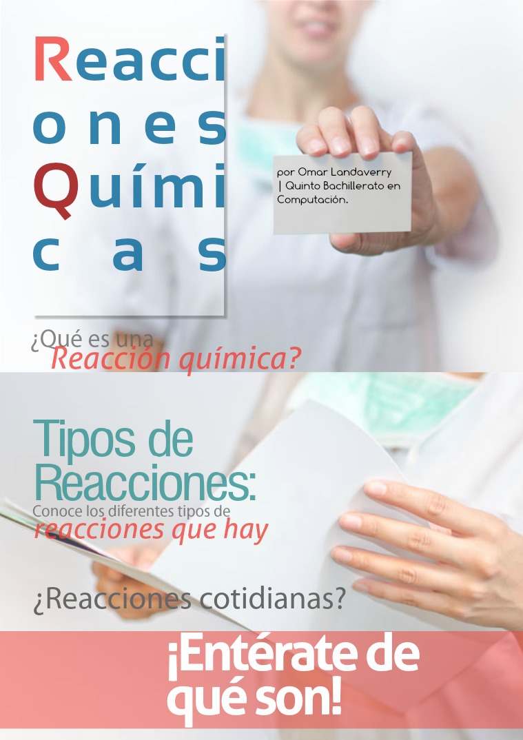 Reacciones químicas Reacciones Químicas | Omar Landaverry