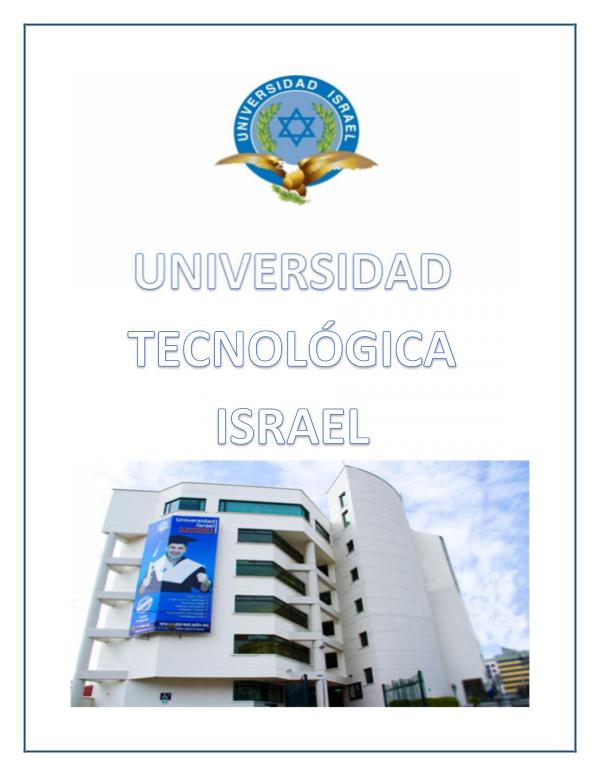 Universidad Tecnológica Israel 03/02/2017