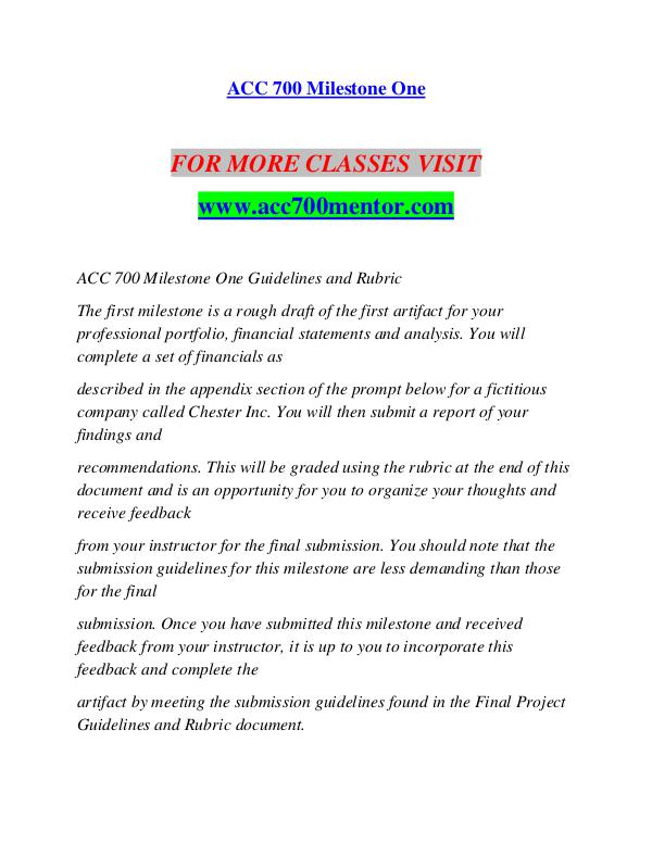 Acc 700 mentor Career Begins/acc202mart.com Acc 700 mentor Career Begins/acc202mart.com