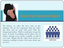 Registered Agent Services