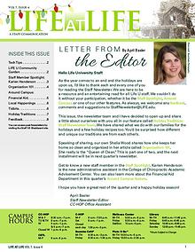 Life University Staff Council Newsletter