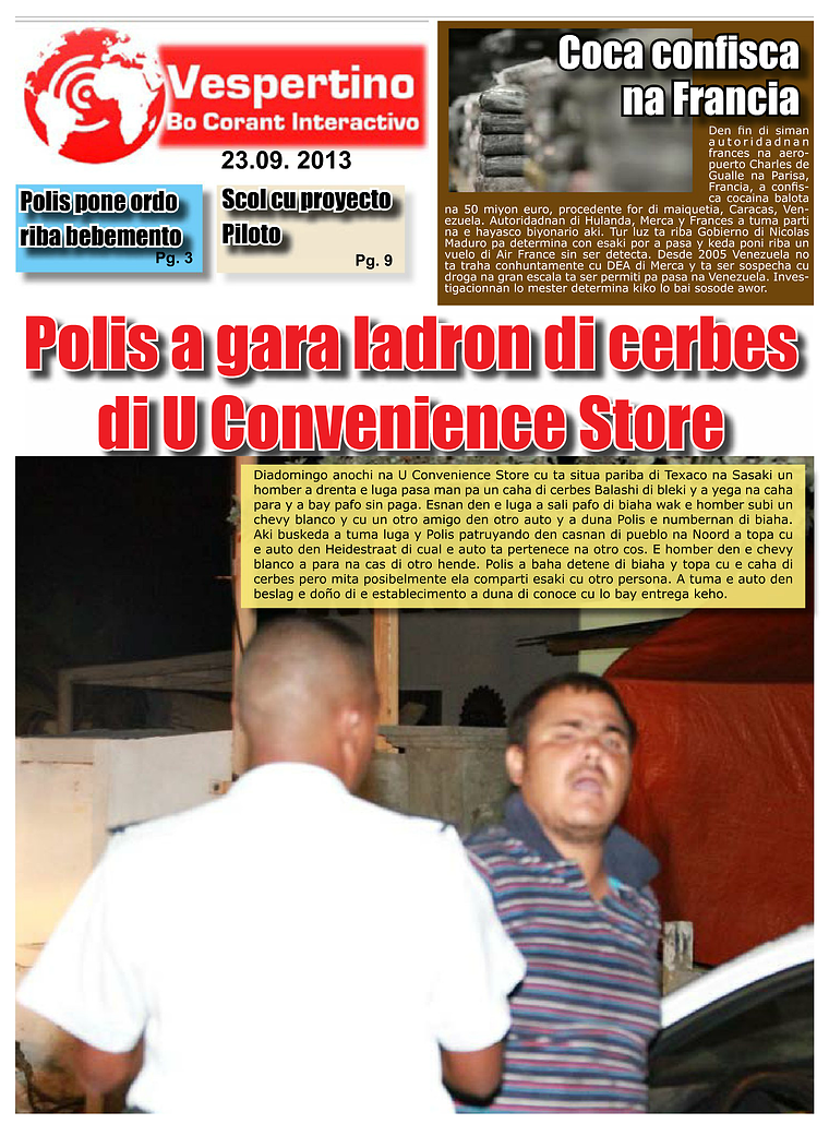 Edicion 23 di September 2013