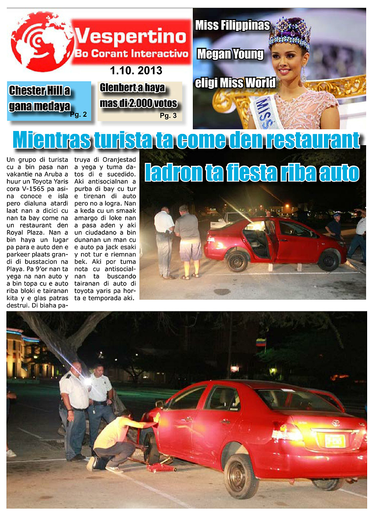 Edicion 1 di October 2013