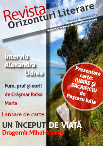 Revista Orizonturi Literare septembrie 2013