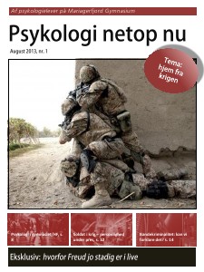 Psykologi netop nu, nr. 1, august 2013 nr. 1, aug. 2013