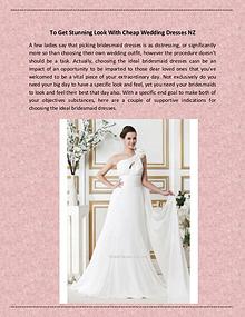 cheap wedding dresses nz