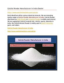 Calcite Powder Manufacturer in India