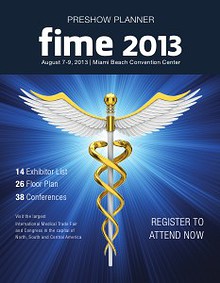 FIME 2013 PreShow Planner