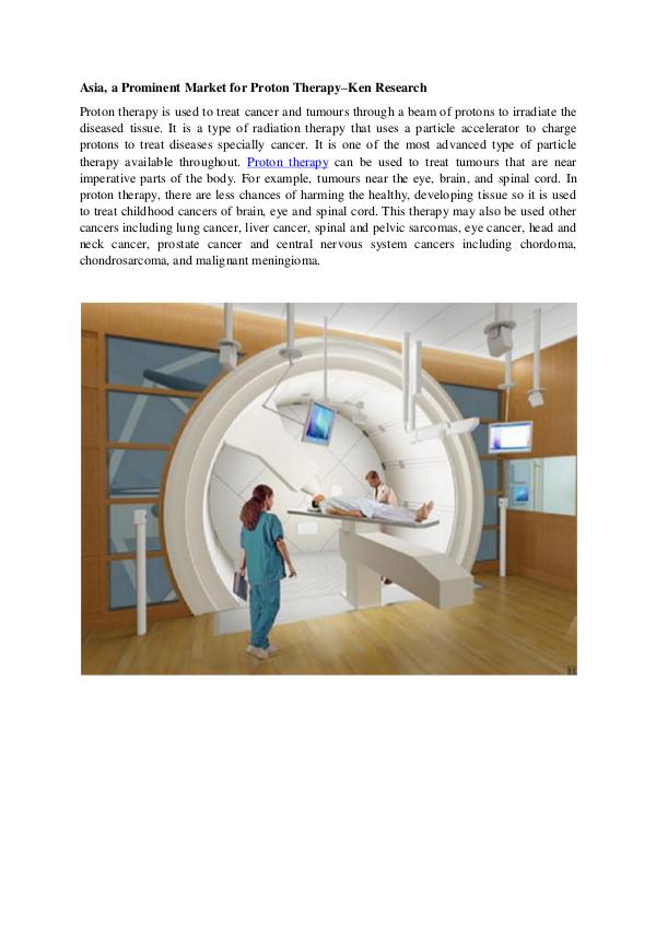 Proton therapy Global Market research Report,Asia