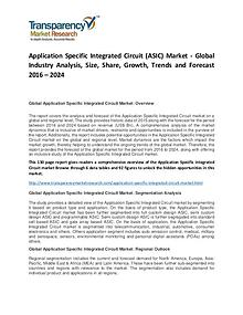 Application Specific Integrated Circuit Market Forecasts To 2022