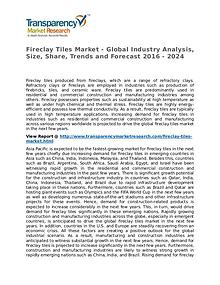 Fireclay Tiles Market 2016 Share, Trend, Segmentation and Forecast