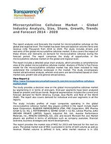 Microcrystalline Cellulose Market 2014