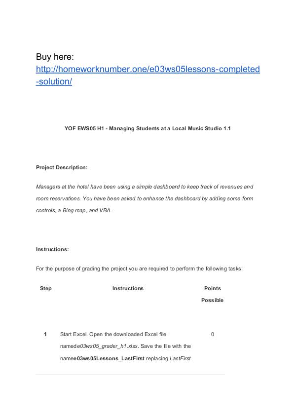 e03ws05Lessons completed solution