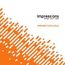 Impressions Signage Catalogue