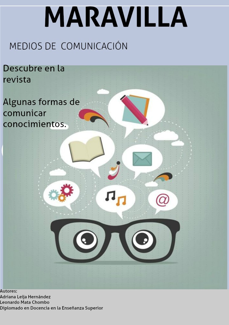 Medios de comunicación Mi primer revista