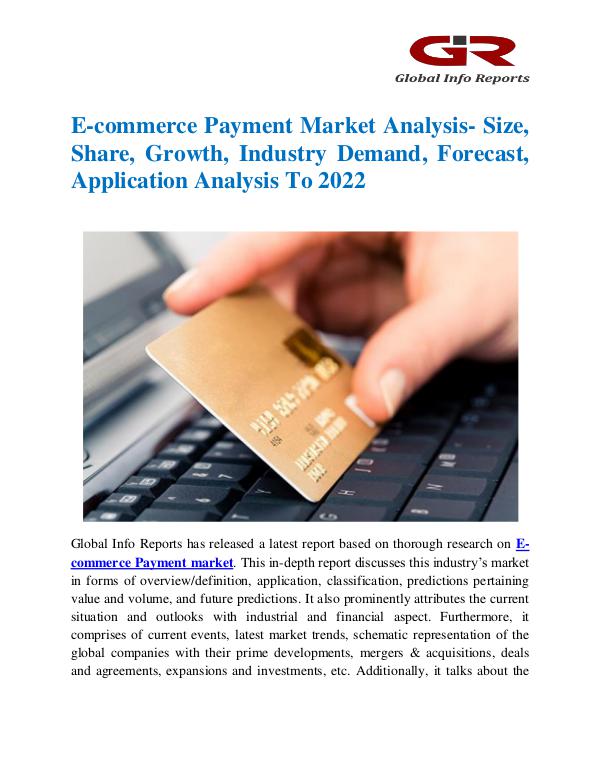 E-commerce Payment Market