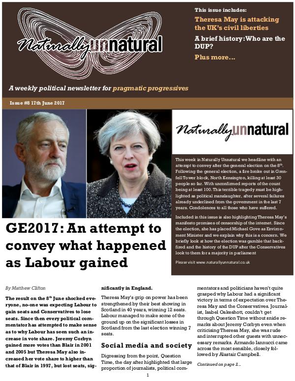 Issue #8 17th June 2017