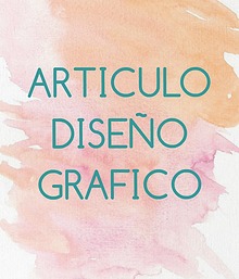 ARTICULO DISEÑO GRAFICO