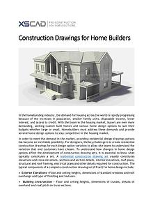 Construction Drawings for Home Builders