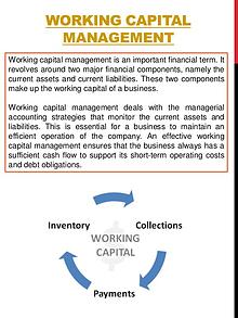 working capital management