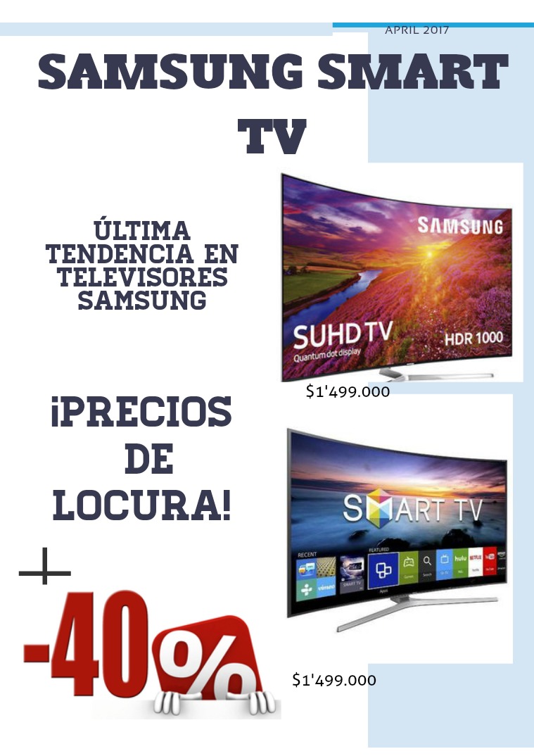 TV SAMSUNG 2017