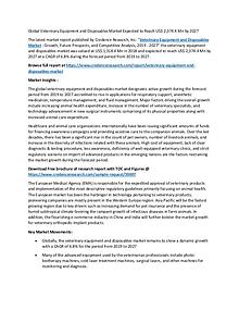 Veterinary Equipment and Disposables Market Expected to Reach US$ 2,3