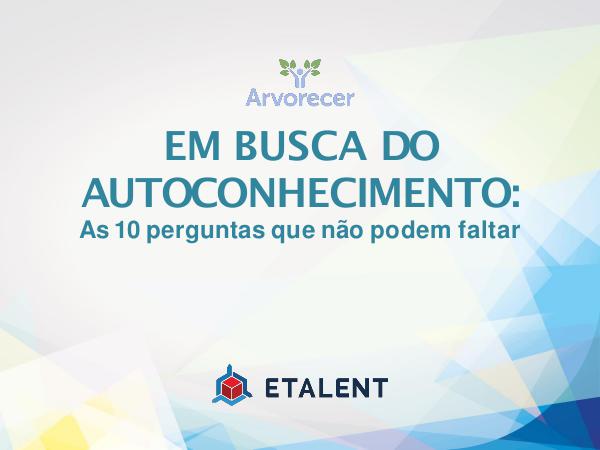 EM BUSCA DO AUTOCONHECIMENTO I