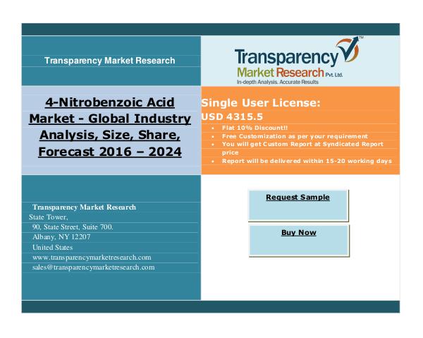 4-Nitrobenzoic Acid In-depth Research Report 2024