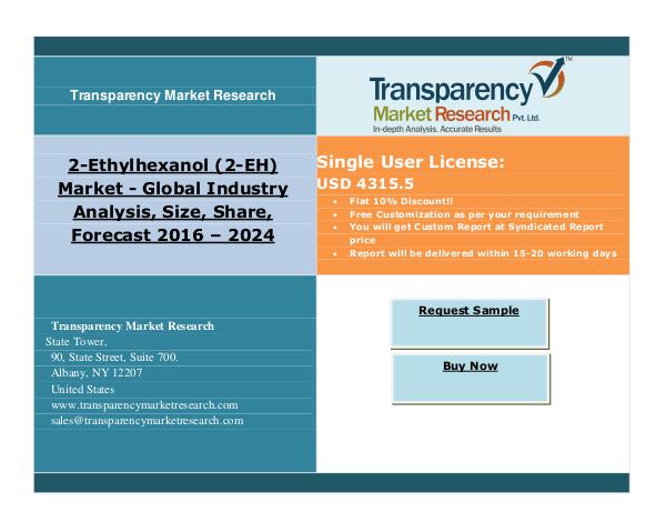 2-Ethylhexanol (2-EH) Market Growth Analysis 2024