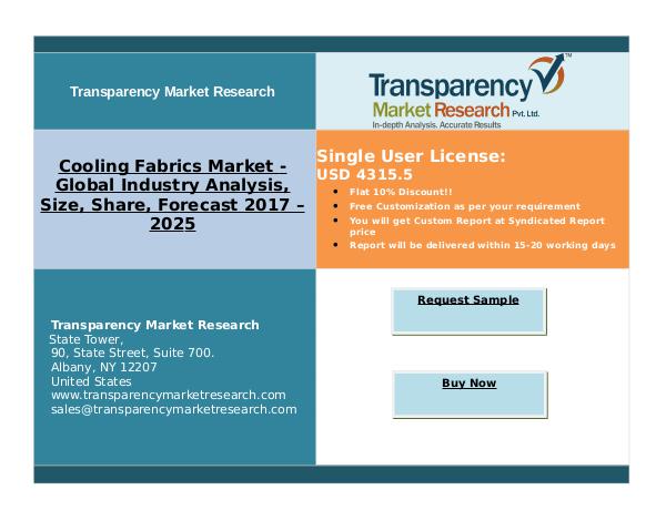 Cooling Fabrics Market Analysis 2025