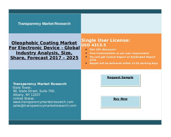 TMR_Research_Reports_2017 Oleophobic Coatings Market for Electronic Device