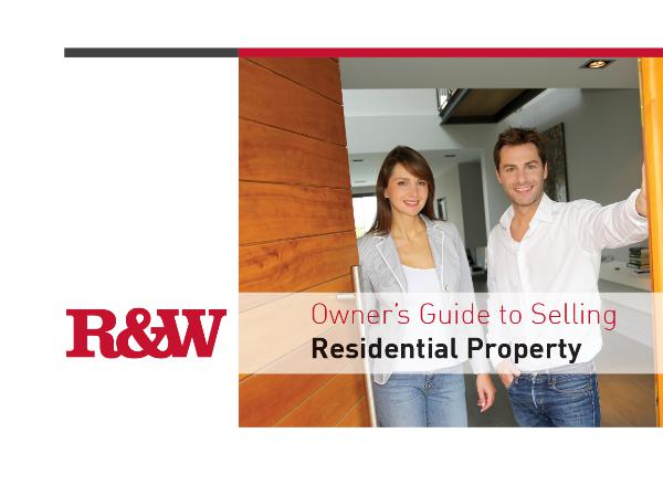 Owner's Guide to Selling Residential Property Selling Guide