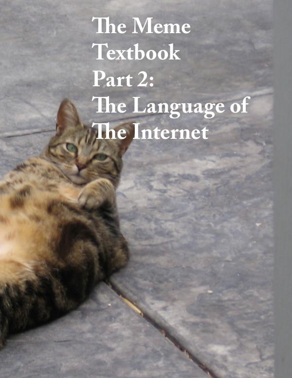 The Meme Textbook Part 2: The Language of the Internet