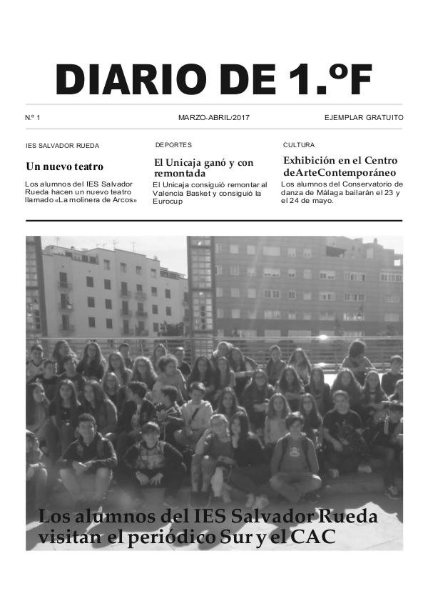 Diario de 1.º-F Diario de 1.º-F