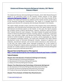 Ammonia Refrigerant Market Growth Analysis and Forecasts To 2022