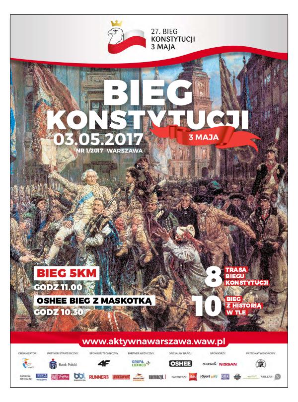 Bieg Konstytucji 3 Maja nr 1 / 2017