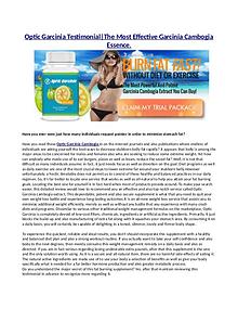 Optic Garcinia Cambogia