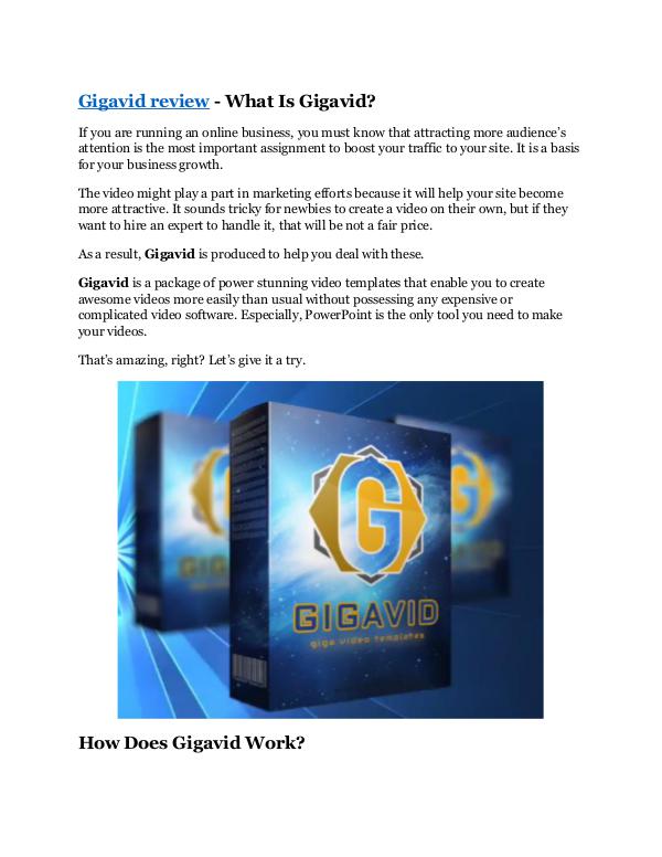 Gigavid Review & (Secret) $22,300 bonus